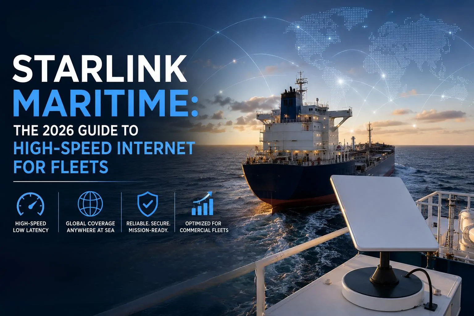 Starlink maritime connectivity
